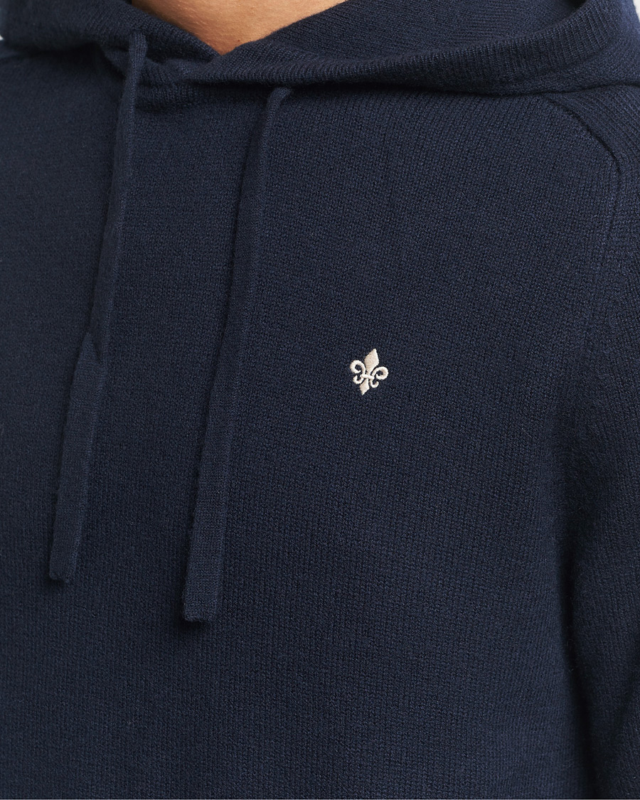 Herre | Trøjer | Morris | Hertford Merino Hoodie Navy