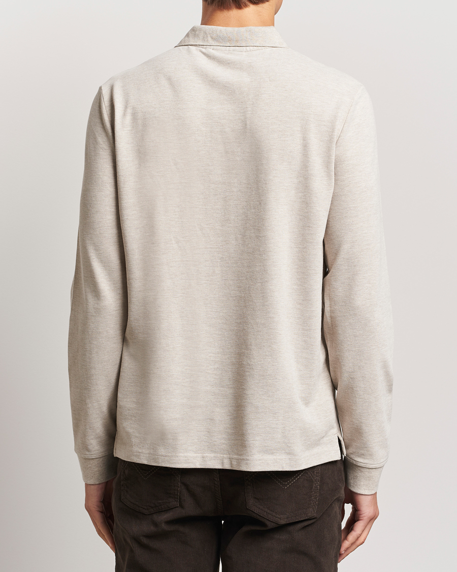 Herre | Trøjer | Morris | Camden Long Sleeve Polo Khaki