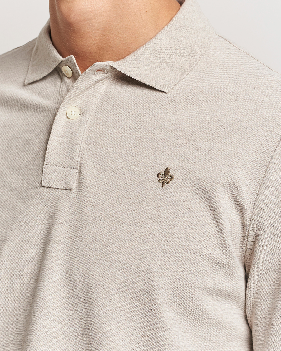 Herre | Trøjer | Morris | Camden Long Sleeve Polo Khaki