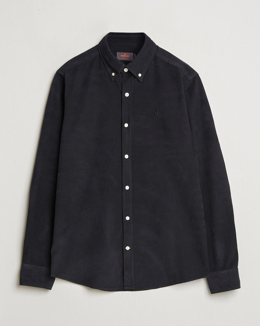 Herre | Skjorter | Morris | Douglas Corduroy Shirt Grey