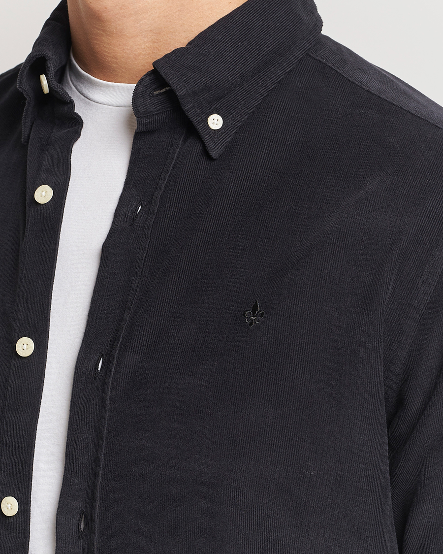 Herre | Skjorter | Morris | Douglas Corduroy Shirt Grey
