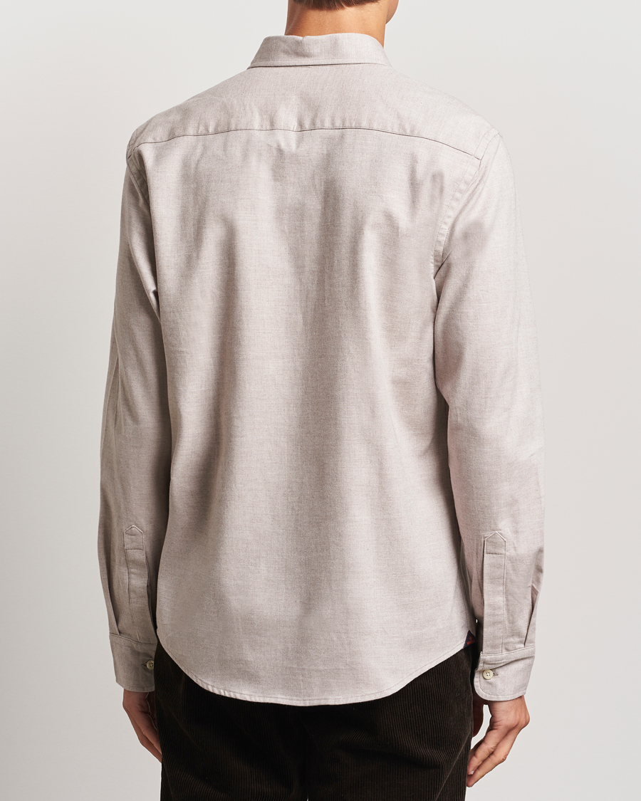 Herre | Skjorter | Morris | Watts Flannel Shirt Khaki