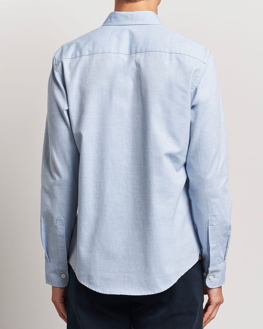 Herre | Skjorter | Morris | Watts Flannel Shirt Light Blue