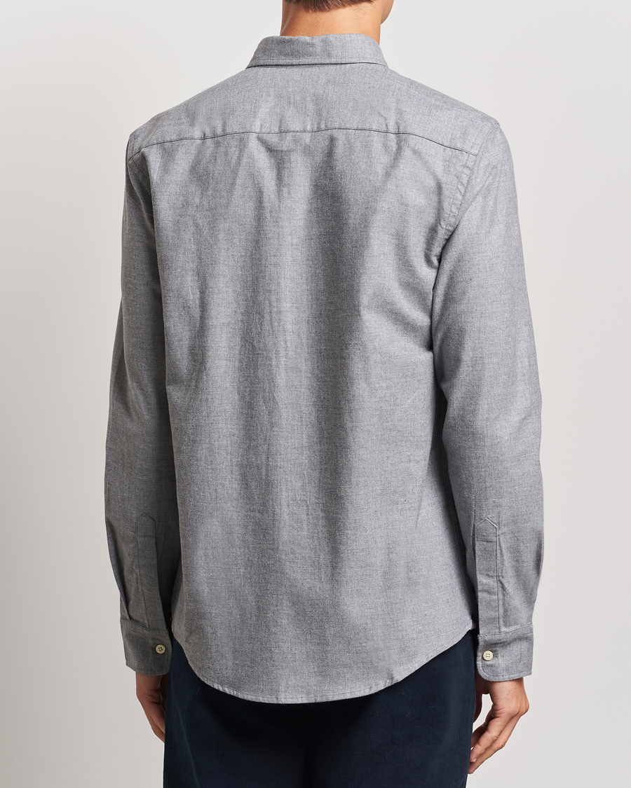 Herre | Skjorter | Morris | Watts Flannel Shirt Grey