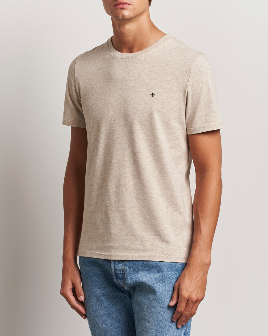Herre | T-Shirts | Morris | James Crew Neck Tee Khaki