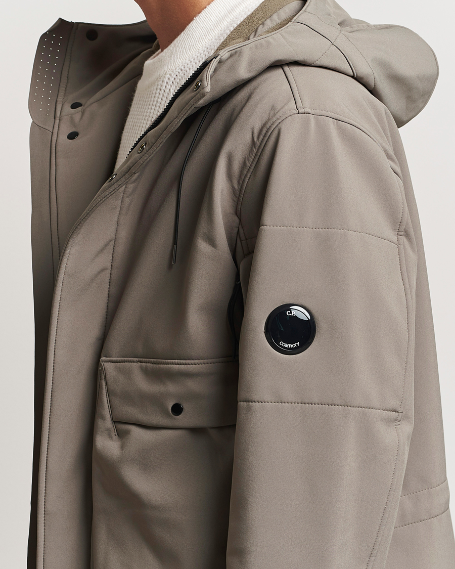 Herre | Jakker | C.P. Company | CP Shell Long Hooded Jacket Mud Green