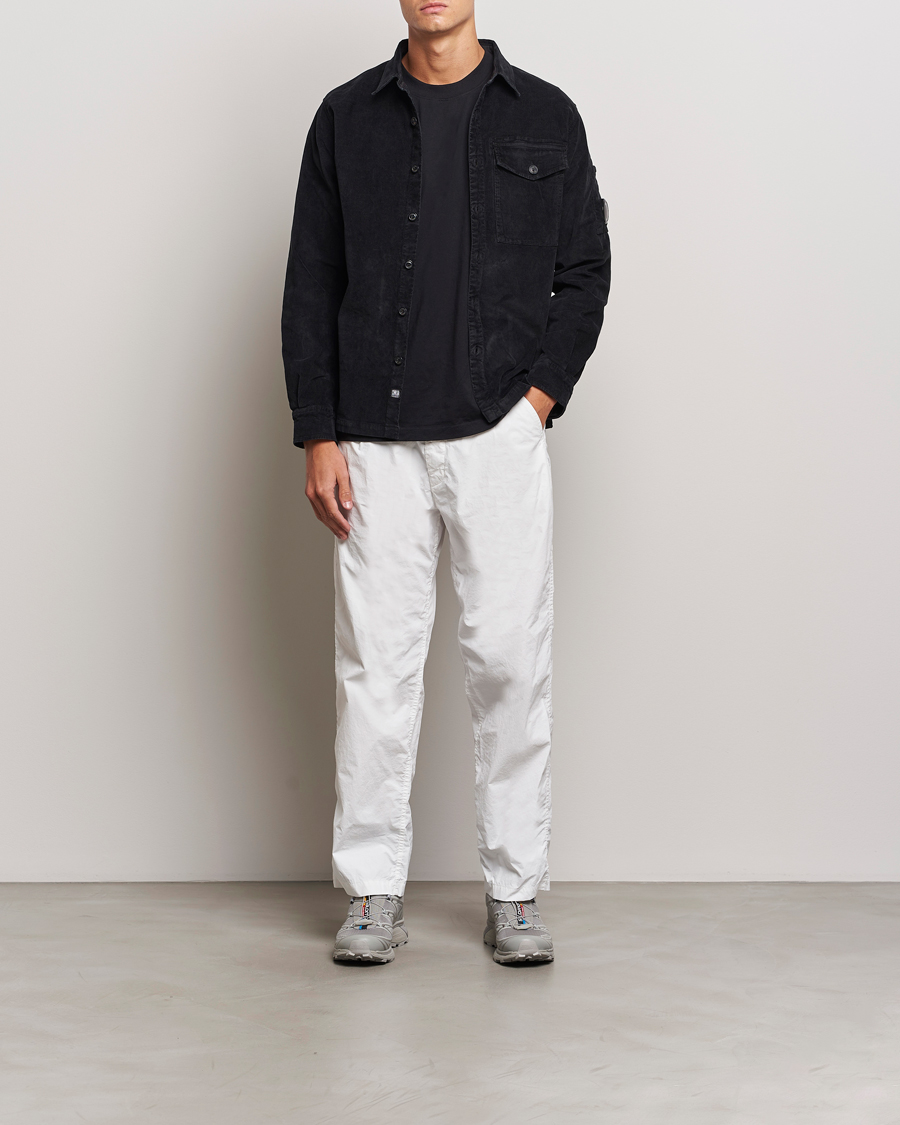 Herre | Skjorter | C.P. Company | Corduroy Lens Overshirt Black