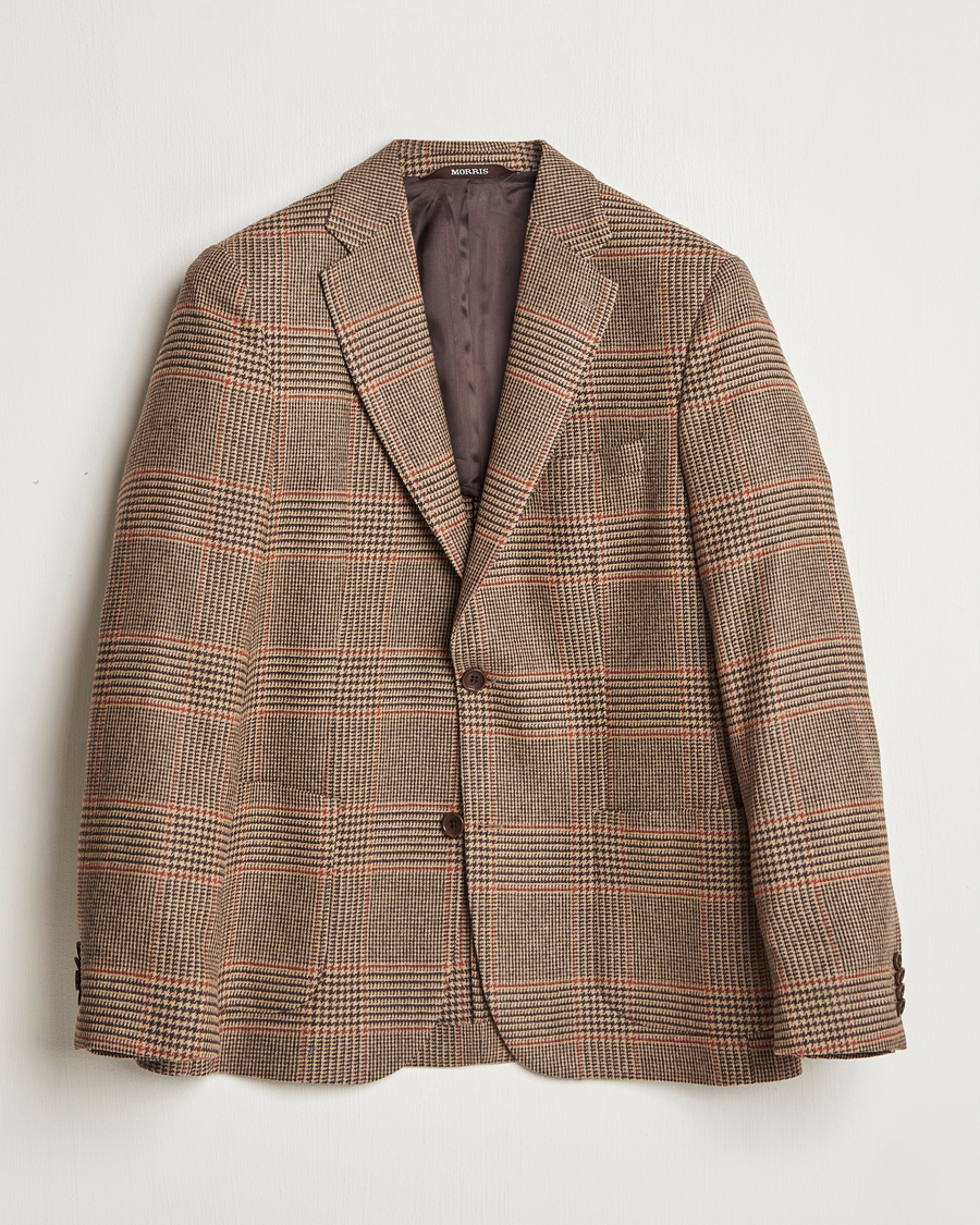 Herre | Blazere & jakker | Morris Heritage | Prince of Wales Tweed Blazer Brown