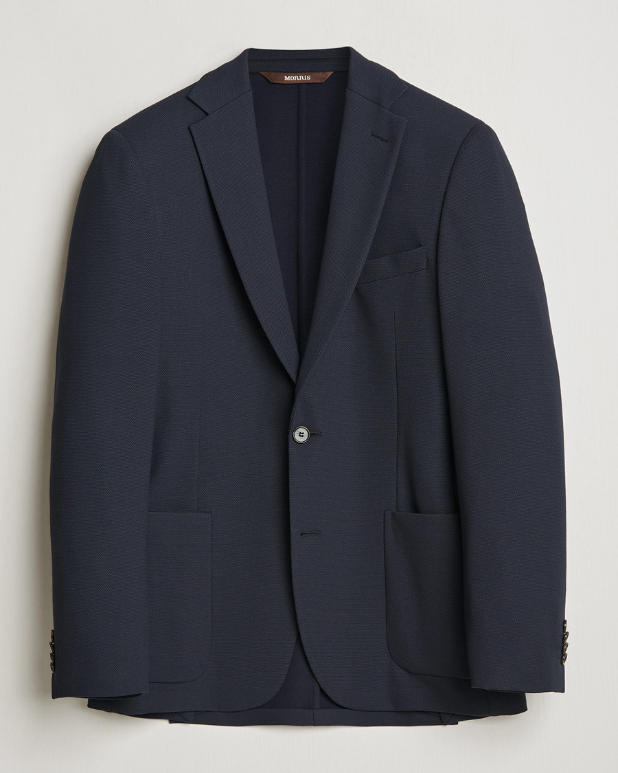 Herre | Blazere & jakker | Morris Heritage | Soft Jersey Blazer Navy