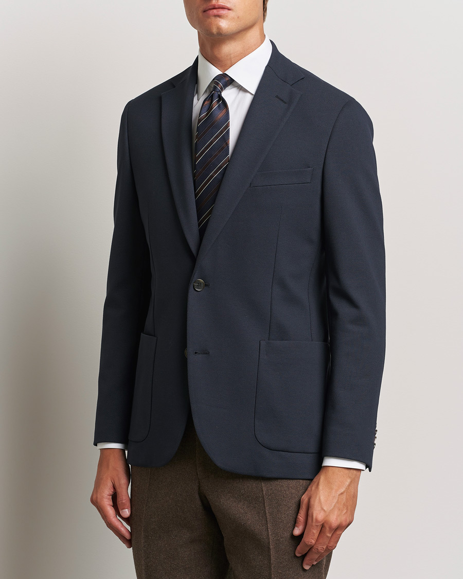 Herre | Blazere & jakker | Morris Heritage | Soft Jersey Blazer Navy