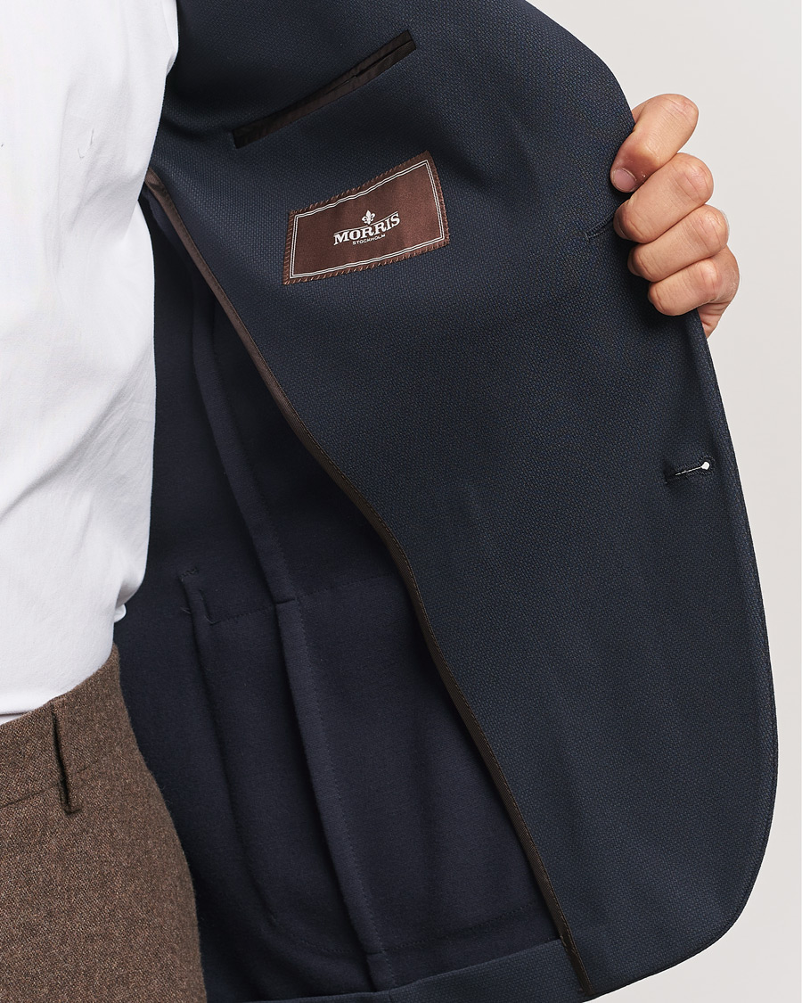Herre | Blazere & jakker | Morris Heritage | Soft Jersey Blazer Navy