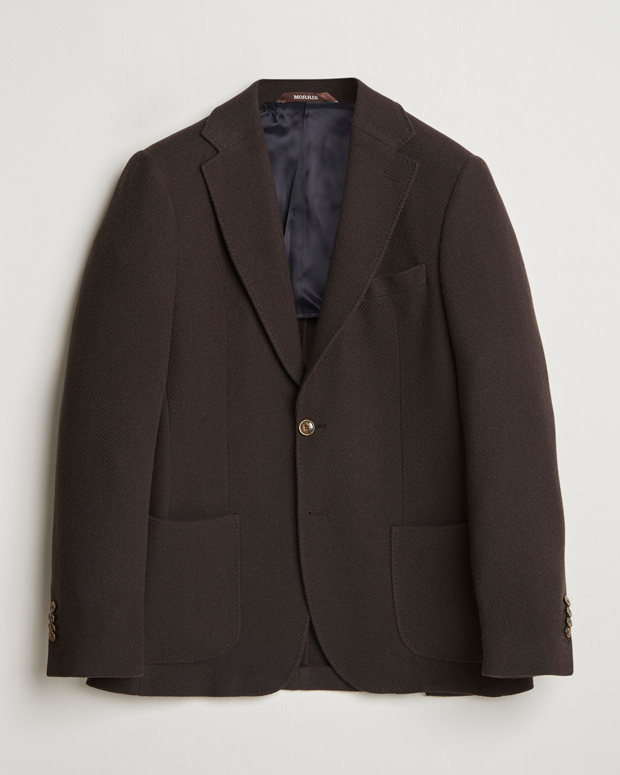 Herre | Blazere & jakker | Morris Heritage | Soft Lambswool Blazer Brown