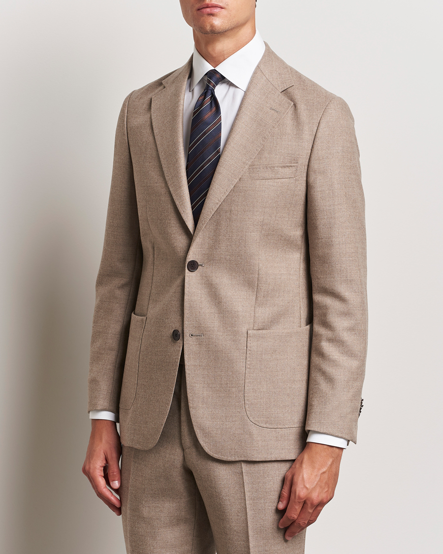 Herre | Blazere & jakker | Morris Heritage | Prestige Flannel Blazer Khaki
