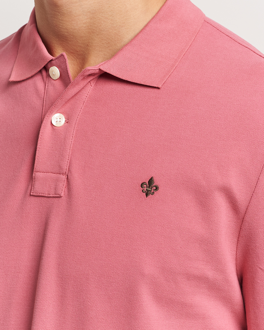 Herre | Trøjer | Morris | Camden Long Sleeve Polo Pink