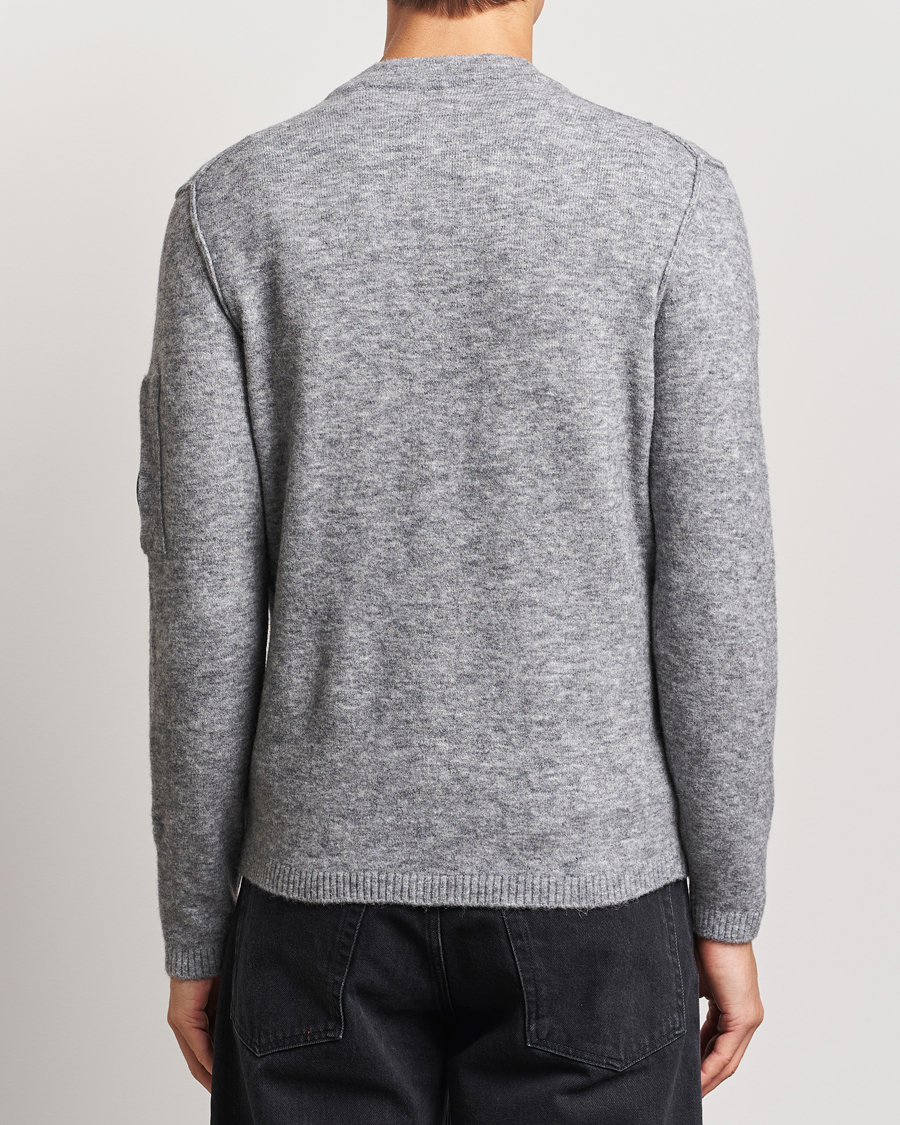 Herre | Trøjer | C.P. Company | Alpaca/Wool Cardigan Grey Melange