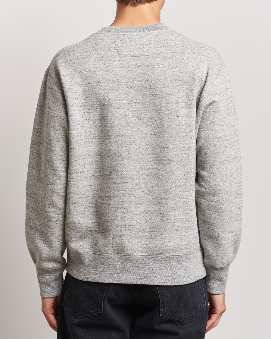 Herre | Trøjer | C.P. Company | Japanese Fleece Logo Sweatshirt Grey Melange