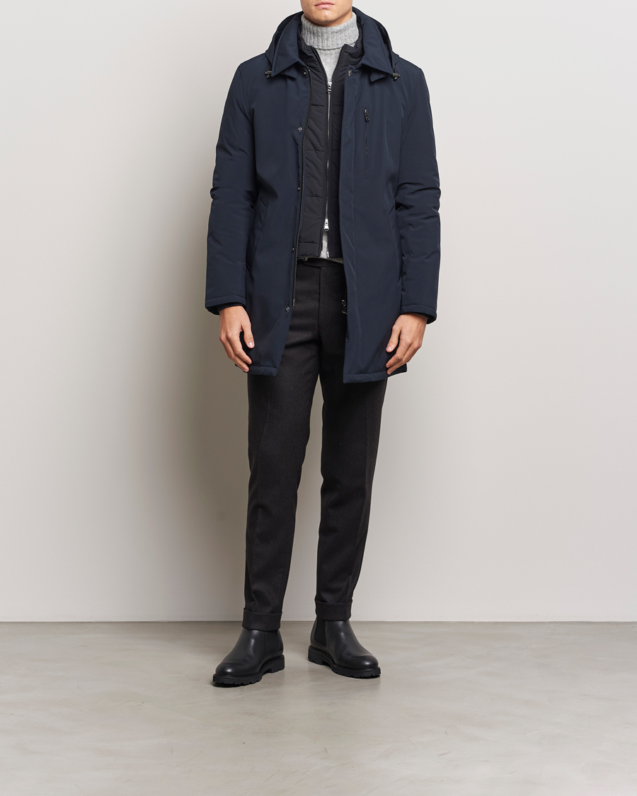Herre | Jakker | Oscar Jacobson | Wynter Padded Jacket Navy