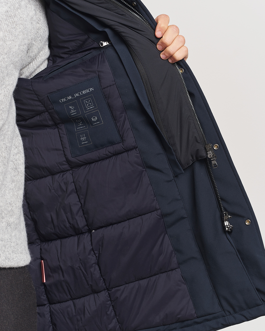 Herre | Jakker | Oscar Jacobson | Wynter Padded Jacket Navy