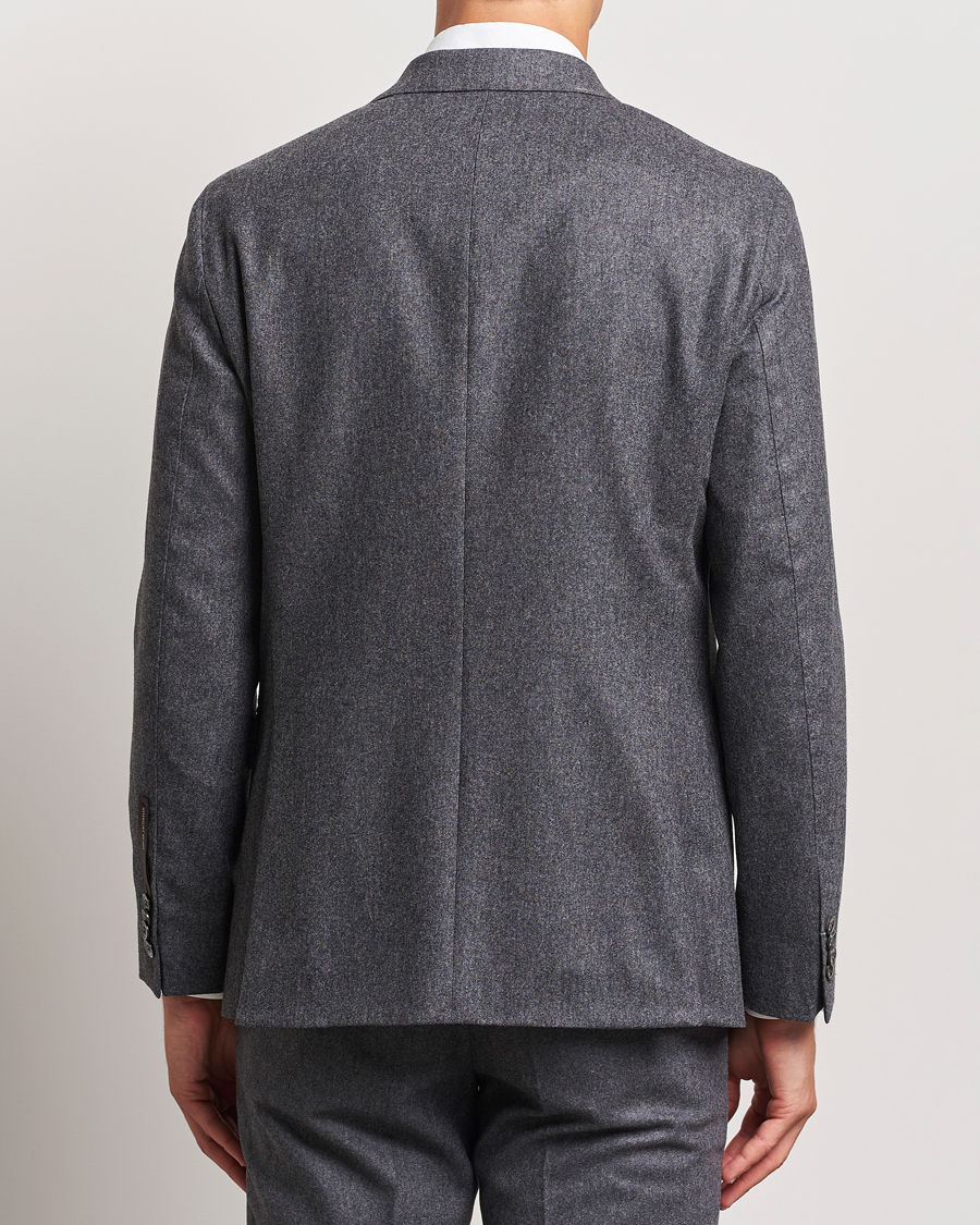 Herre | Blazere & jakker | Oscar Jacobson | Fogerty Flannel Blazer Dark Grey
