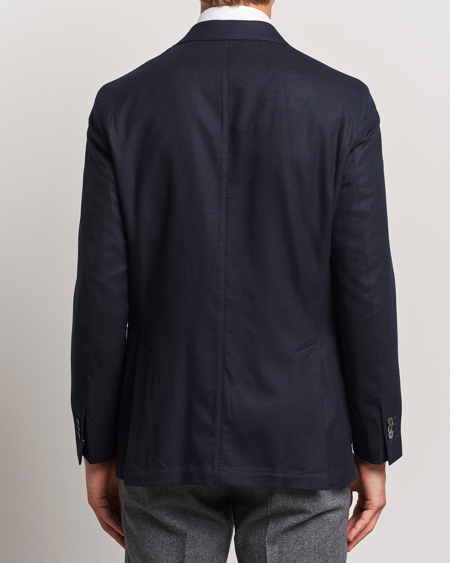 Herre | Blazere & jakker | Oscar Jacobson | Farris DB Super 150's Loro Piana Wool Blazer Navy