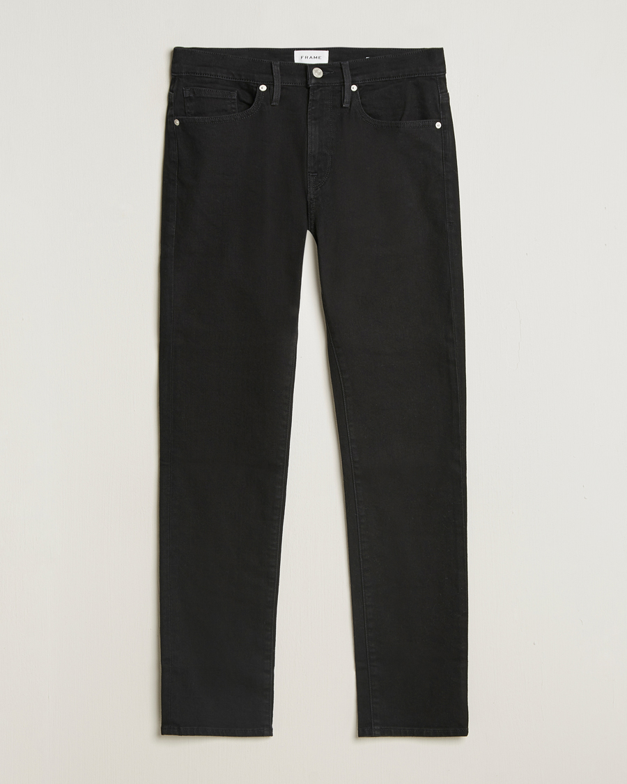 Herre | Jeans | FRAME | L´Homme Slim Stretch Jeans Noir