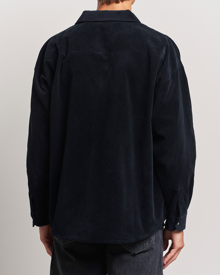 Herre | Skjorter | FRAME | Relaxed Corduroy Overshirt Dark Navy