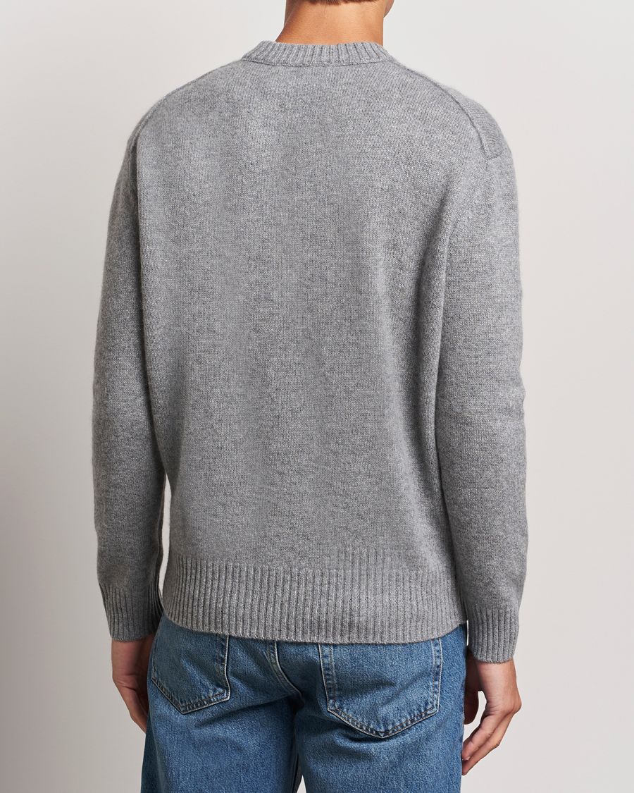 Herre | Trøjer | FRAME | Cashmere Sweater Grey