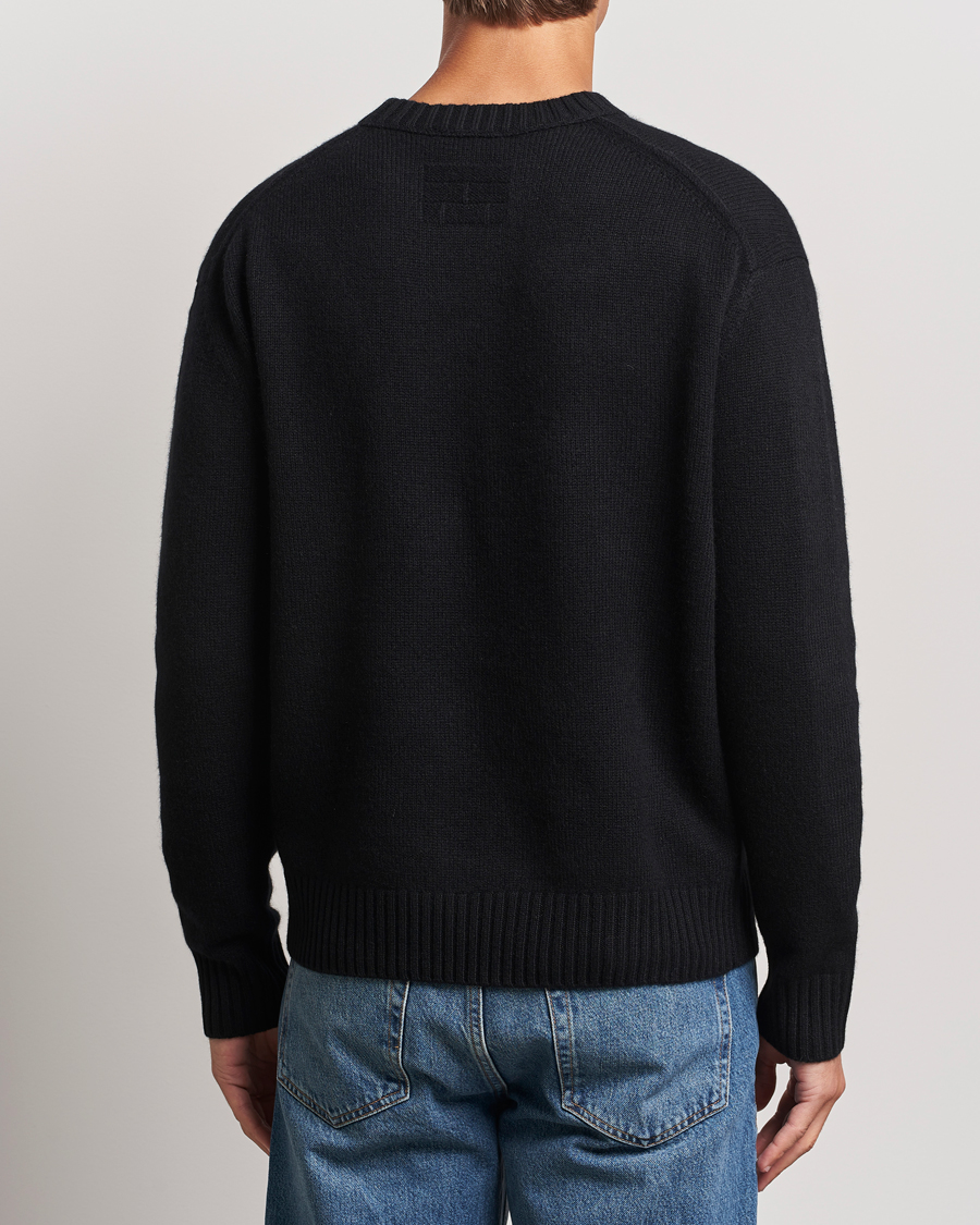 Herre | Trøjer | FRAME | Cashmere Sweater Noir