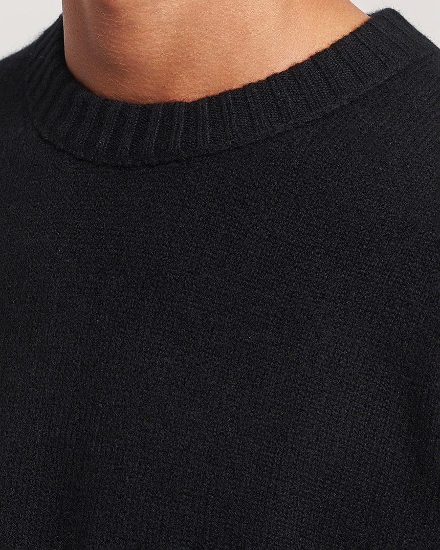 Herre | Trøjer | FRAME | Cashmere Sweater Noir