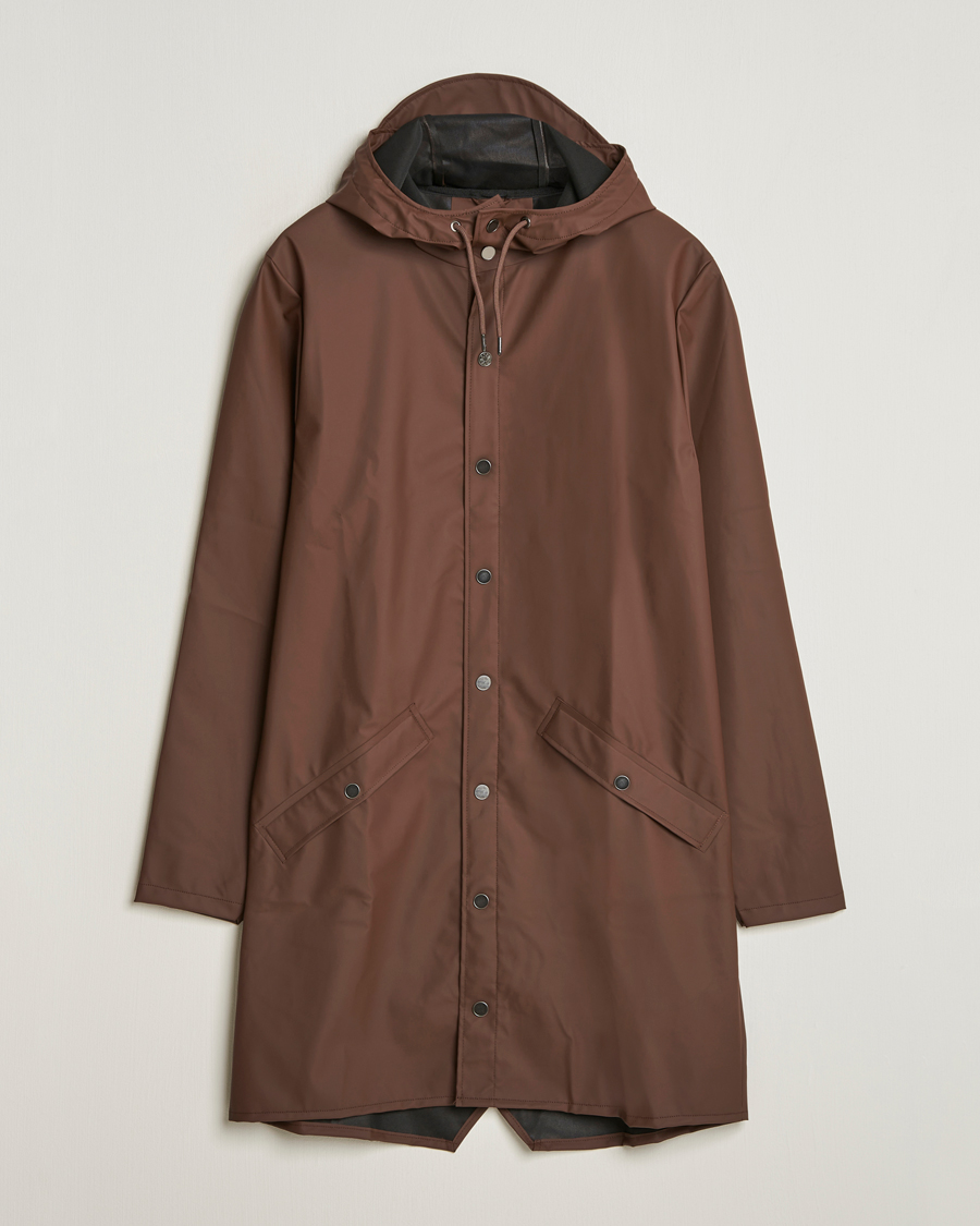 Herre | Jakker | RAINS | Long Jacket Frame Brown