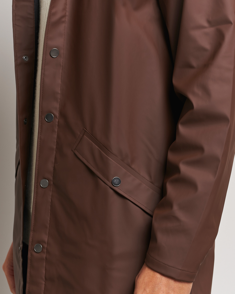 Herre | Jakker | RAINS | Long Jacket Frame Brown