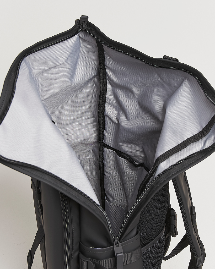 Herre | RAINS Texel Moulded Backpack Black | RAINS | Texel Moulded Backpack Black