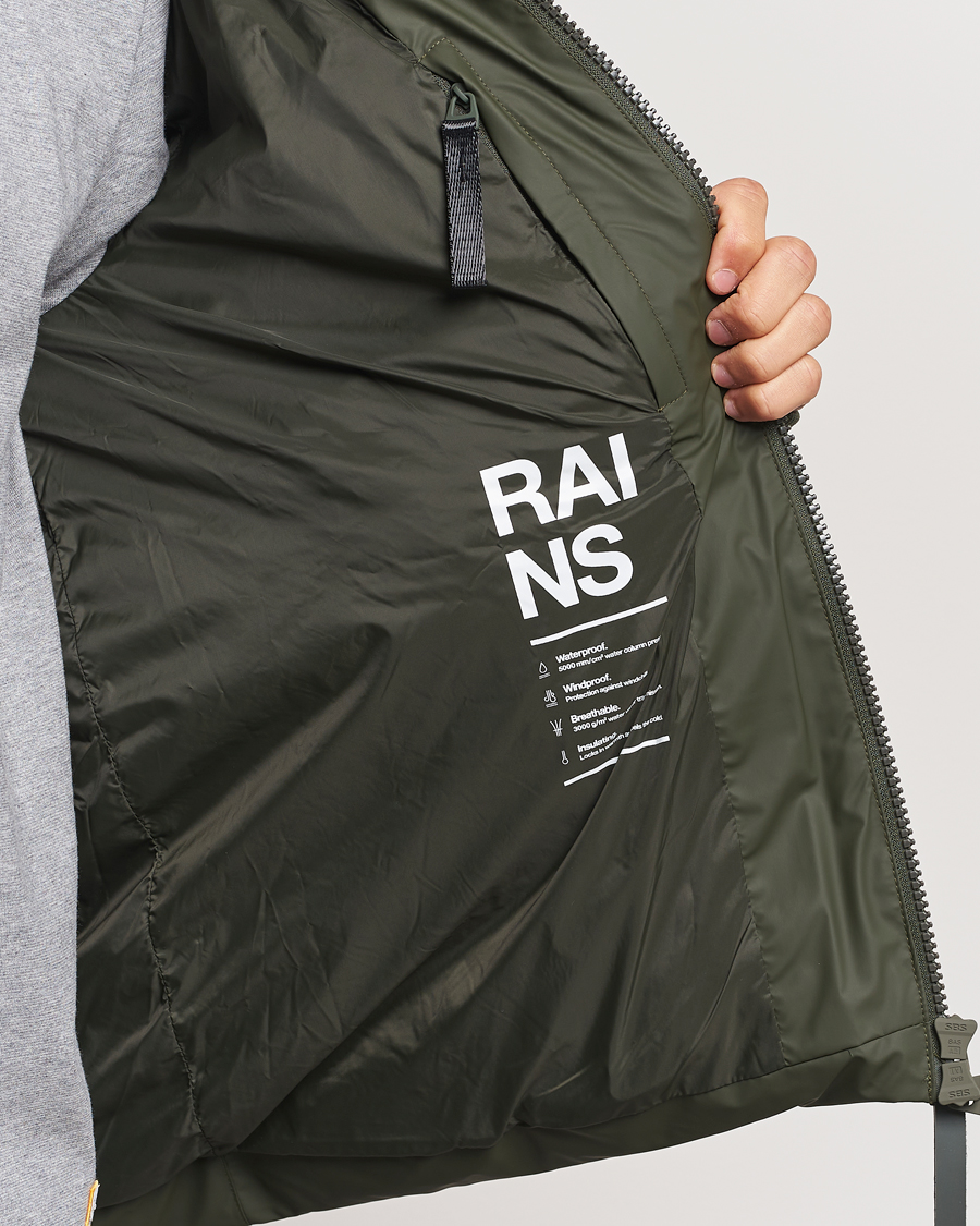 Herre | Jakker | RAINS | Alta Puffer Jacket Green