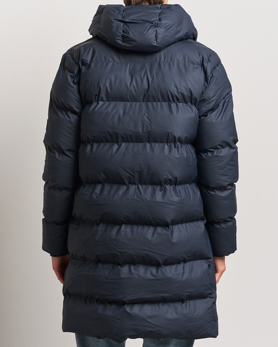 Herre | Jakker | RAINS | Alta Long Puffer Parka Navy