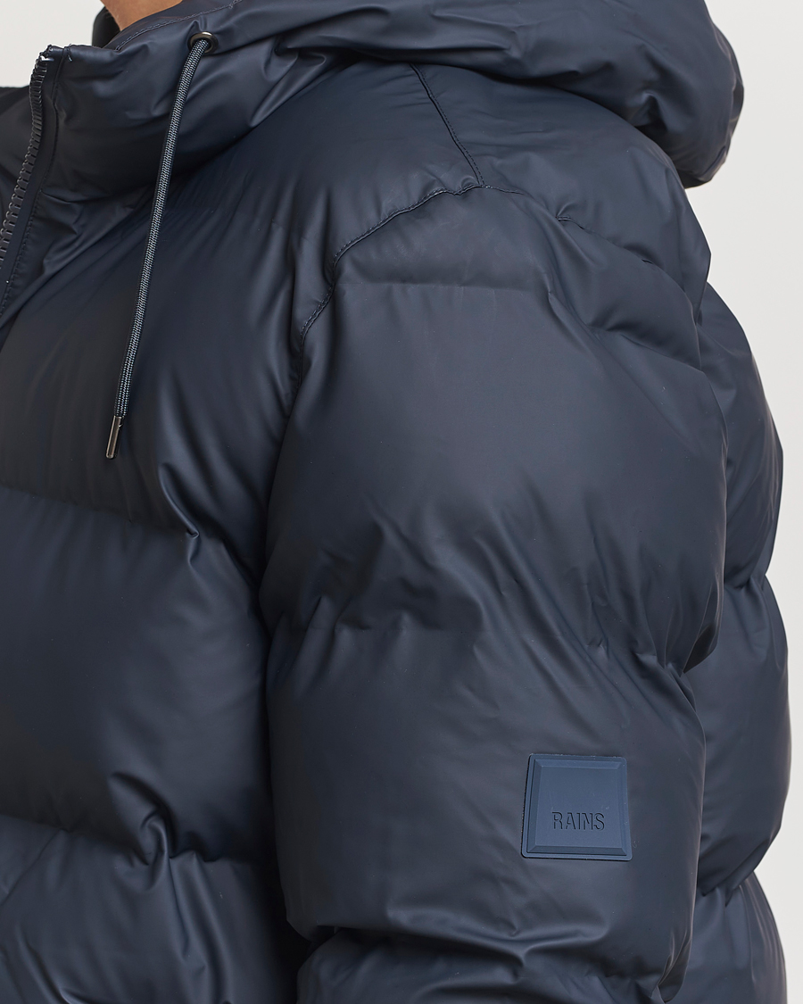 Herre | Jakker | RAINS | Alta Long Puffer Parka Navy