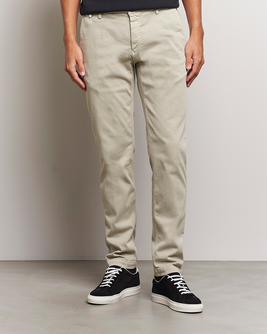 Herre | Bukser | Replay | Benni Hyperflex X-Lite Chinos Moon Grey