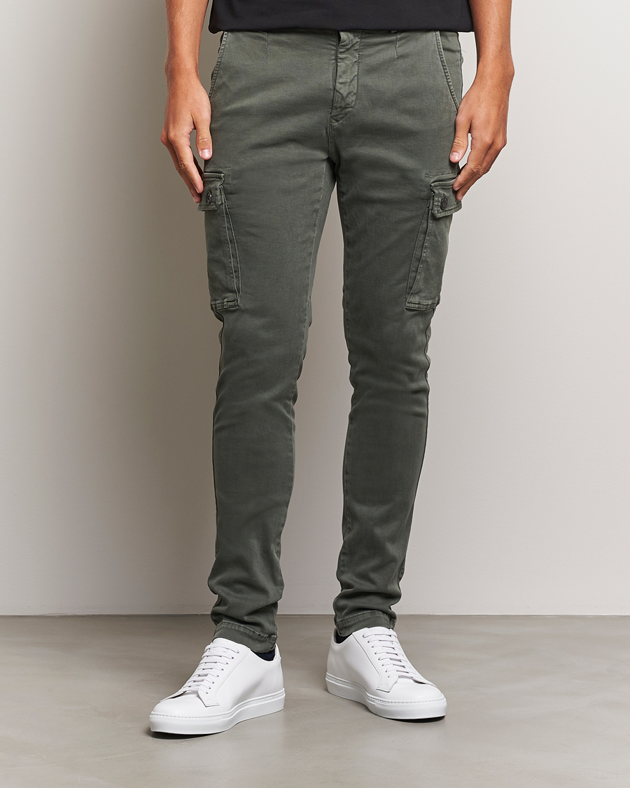 Herre | Bukser | Replay | Jaan Hyperflex Cargo Pants Dark Green