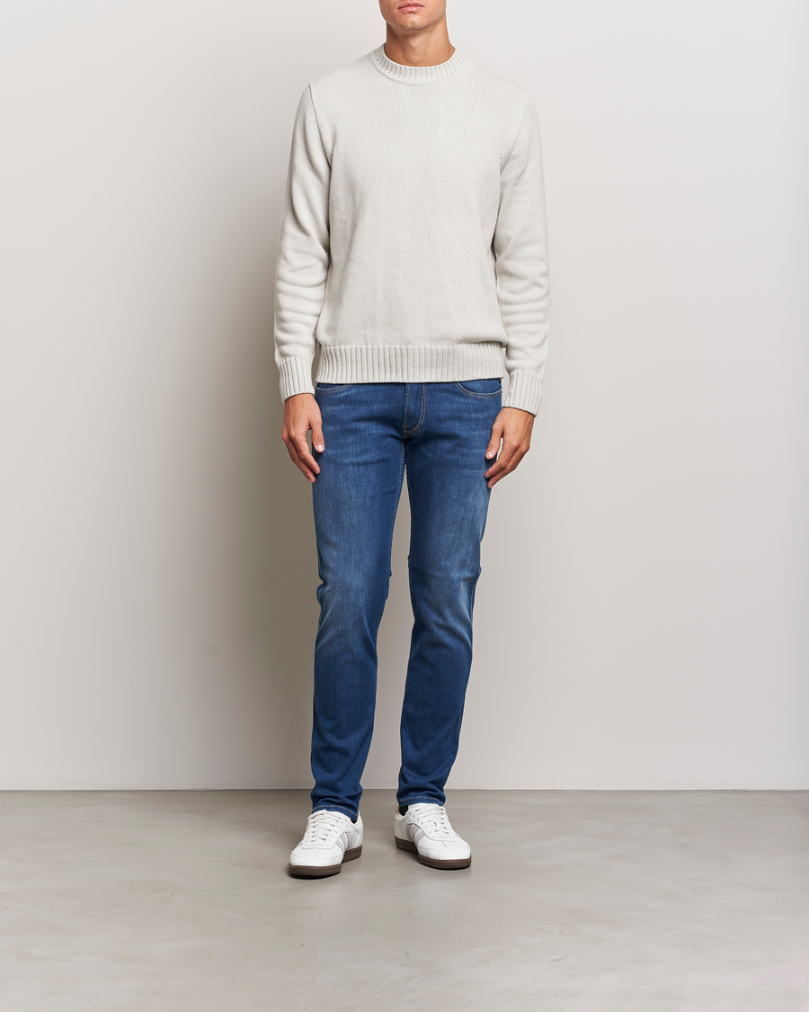 Herre | Jeans | Replay | Anbass Powerstretch Jeans Medium Blue