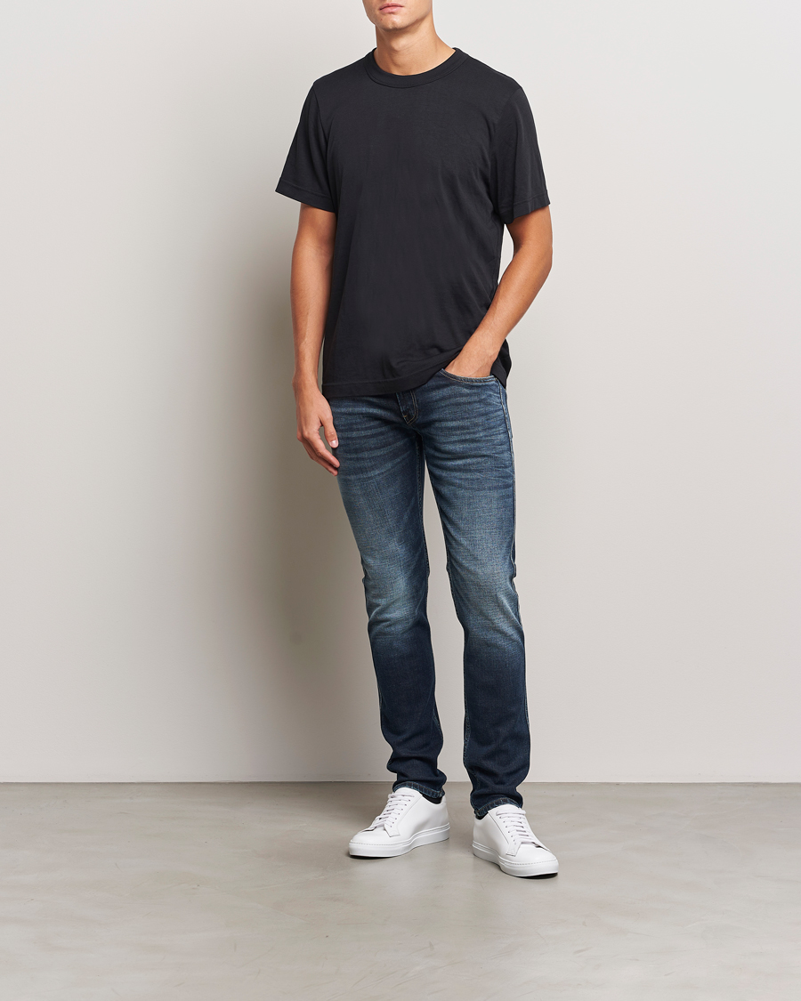 Herre | Jeans | Replay | Anbass Stretch Jeans Dark Blue