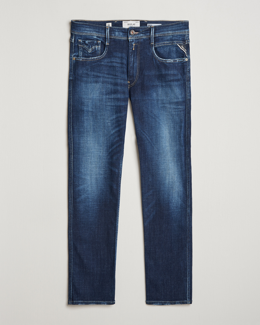 Herre | Jeans | Replay | Anbass 5 Years Wash Jeans Medium Blue