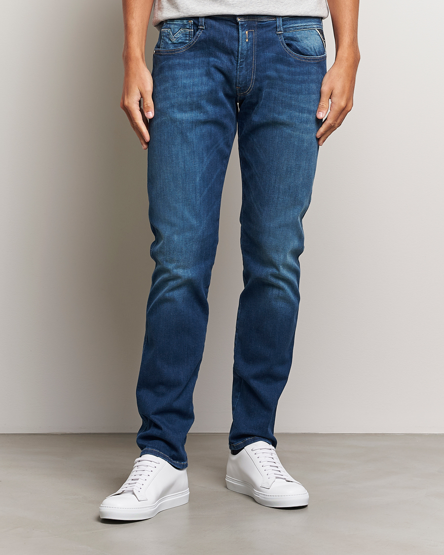 Herre | Jeans | Replay | Anbass Hyperflex Eco Plus Jeans Medium Blue