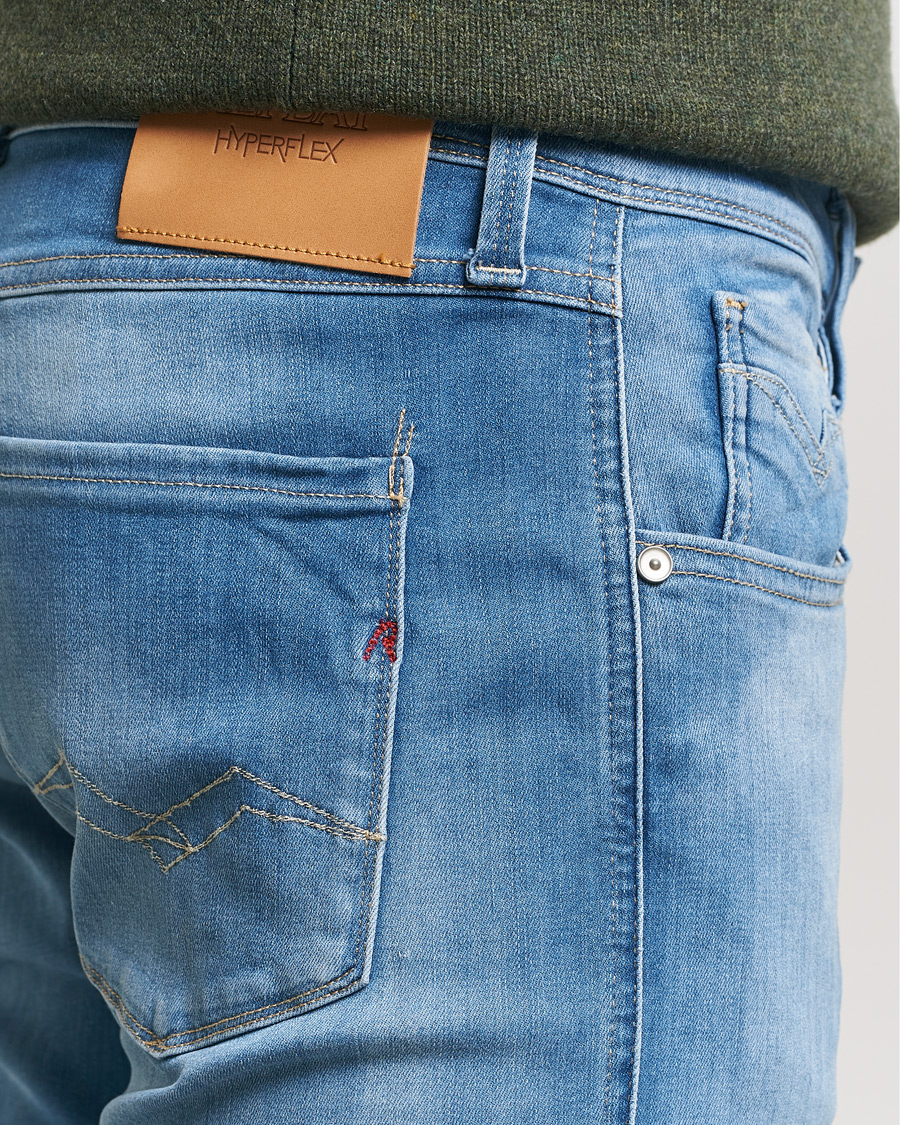 Herre | Jeans | Replay | Anbass Hyperflex Eco Plus Jeans Light Blue