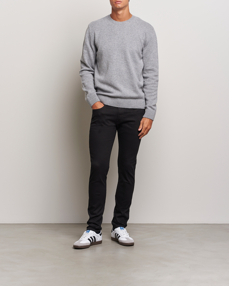 Herre | Jeans | Replay | Anbass Hyperflex Re-Used Jeans Forever Black