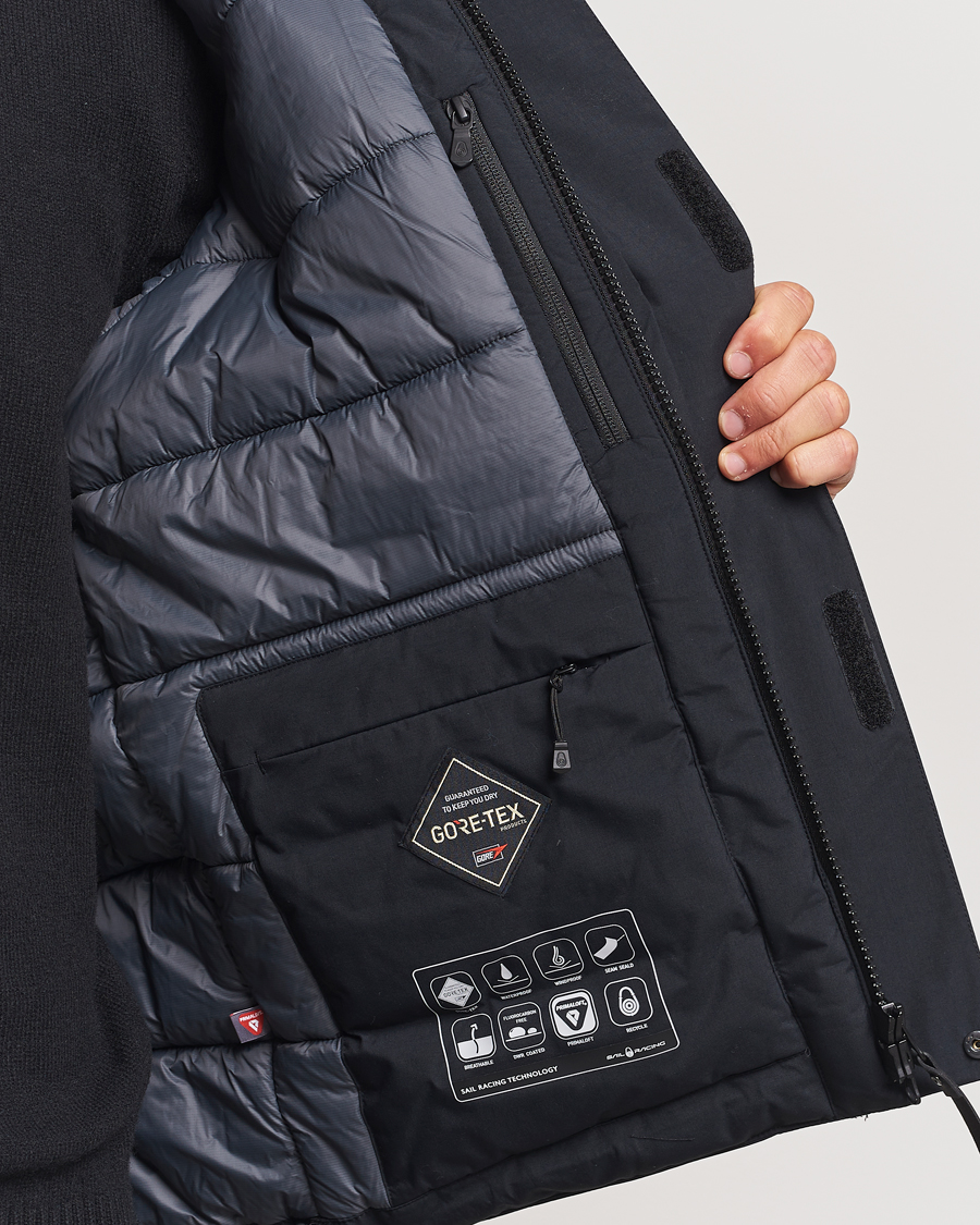 Herre | Jakker | Sail Racing | Glacier Bay Gore-Tex Down Hooded Jacket Carbon