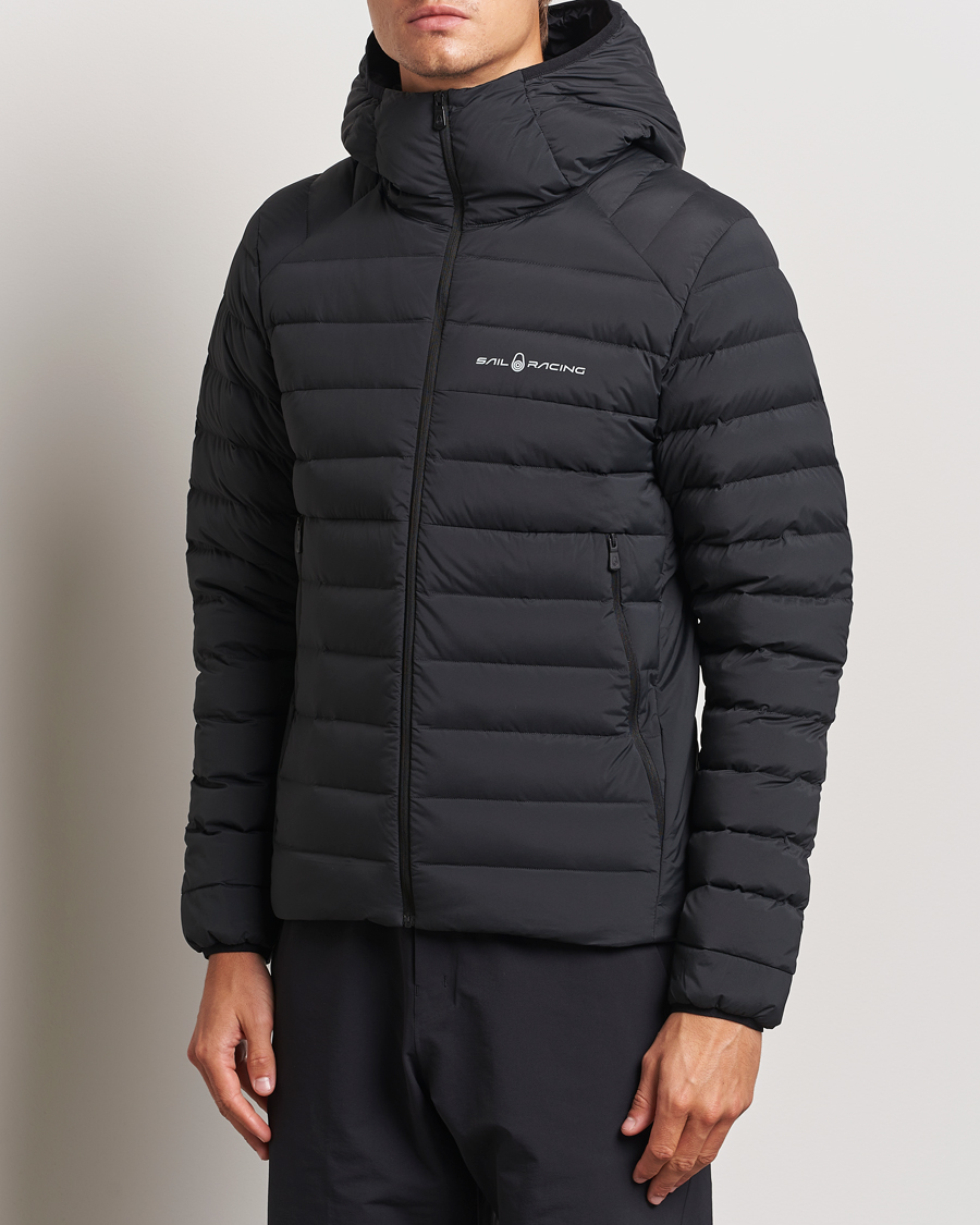Herre | Jakker | Sail Racing | Spray Down Hooded Jacket Carbon