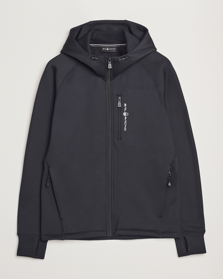 Herre | Trøjer | Sail Racing | Spray Powerstretch Full Zip Hoodie Carbon
