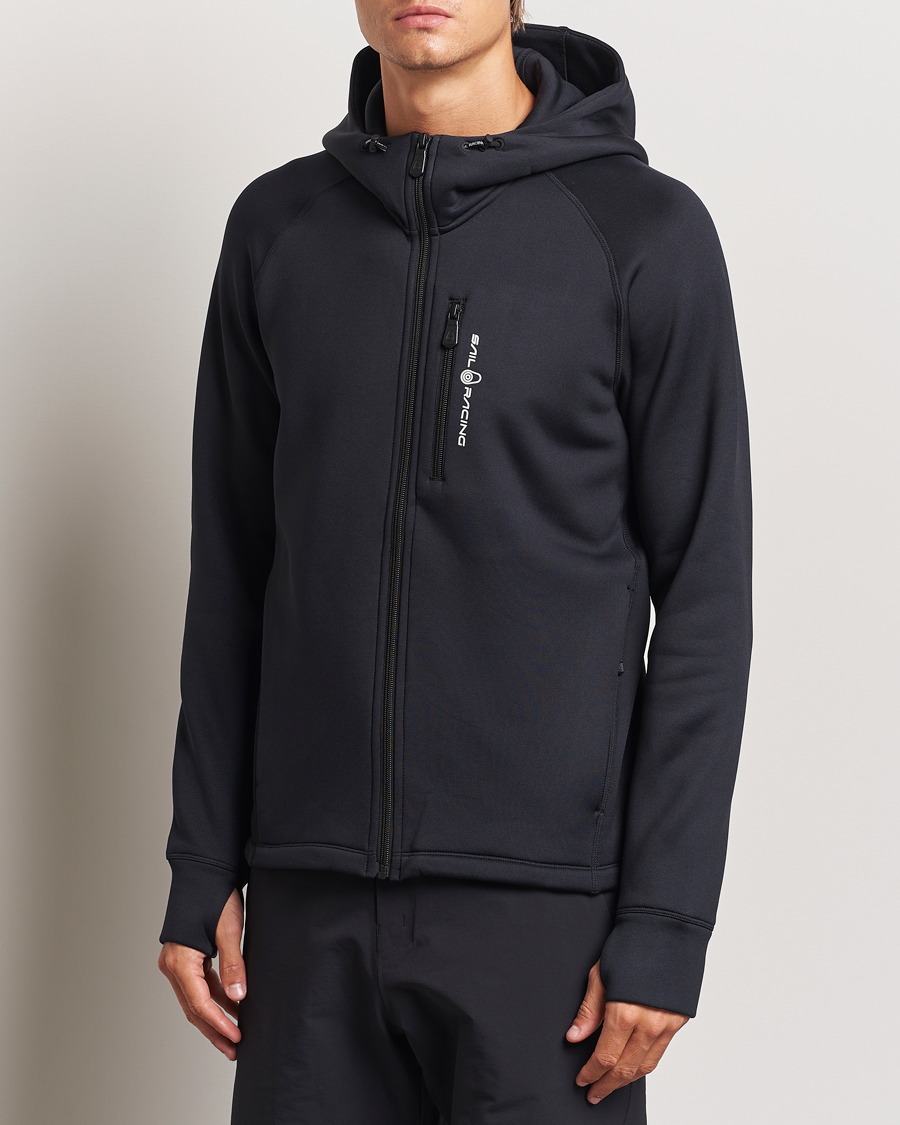 Herre | Trøjer | Sail Racing | Spray Powerstretch Full Zip Hoodie Carbon