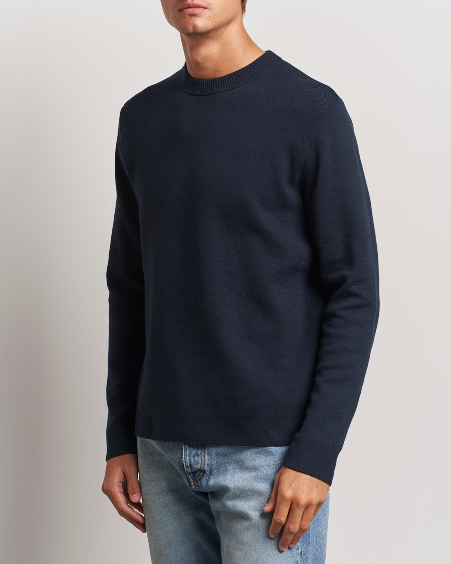 Herre | Trøjer | Samsøe Samsøe | Niklas Sweater Salute Navy