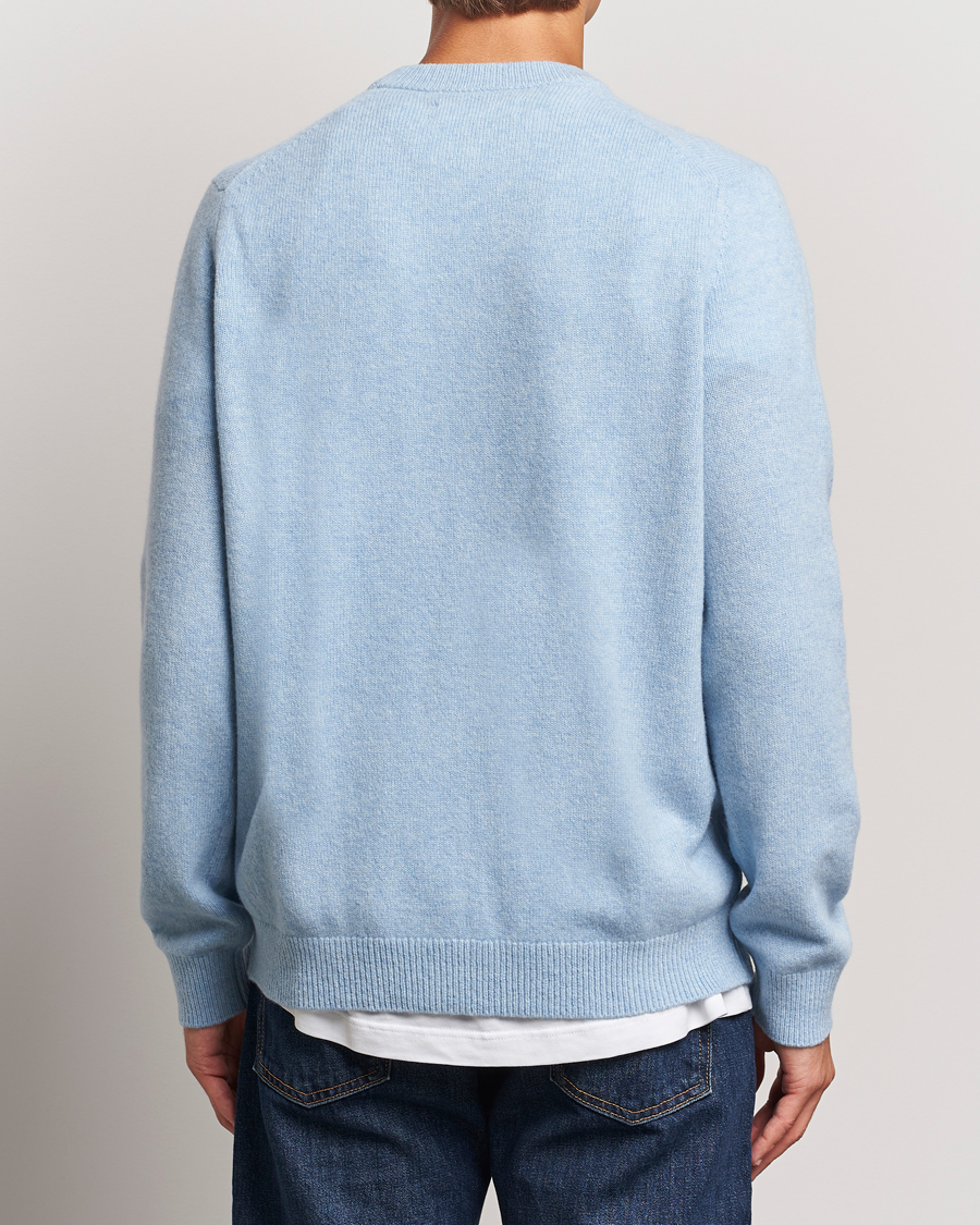 Herre | Trøjer | Samsøe Samsøe | Isak Knitted Crew Neck Subdued Blue