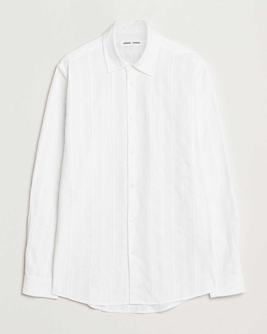 Herre | Skjorter | Samsøe Samsøe | Liam Structured Shirt White